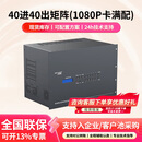 迈拓维矩（MT-viki）工业通讯HDMI矩阵切换器插卡式无缝拼接器音频分离高清音视频混合矩阵切屏控制器 40进40出满配定制+U盘套装