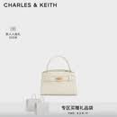 CHARLES&KEITH鳄鱼纹手提包斜挎婚包包女包生日礼物送女友CK2-50270880-1