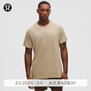 lululemon丨Metal Vent Tech™ 男士运动短袖 T 恤 LM3FG2S 浅象牙白/顽趣卡其 M