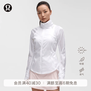 lululemon丨Goal Smasher 女士运动夹克 防晒芯吸 LW4CGBS 白色 M
