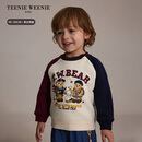 Teenie Weenie Kids小熊童装26年秋冬新款男女宝宝索罗娜加绒卫衣 象牙白 100 cm