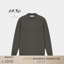 1436珍稀小山羊绒秋冬精纺纯绒半高领男士羊绒套衫 藻绿 3XL 190/104A