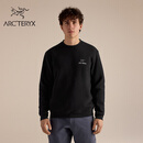 ARC'TERYX始祖鸟 EMBLEM FLEECE CREW 男子 抓绒衫 Black/黑色 M