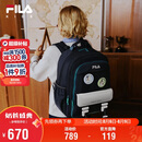 FILA斐乐儿童书包2026秋男女中大童蝶翼双肩包一到六年级轻便