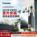 多依点新风双向流全热交换新风机 室外无管用壁挂新风换气系统通风除霾 壁挂式 私人定制专拍