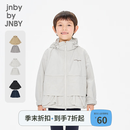 jnby by JNBY【运动系列】新款江南布衣童装夹克两件套26春男女童1Q1920390 126/灰白 120 cm