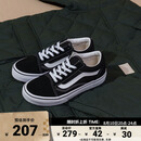 VANS范斯童鞋官方 Old Skool黑色经典款中大童板鞋运动鞋 黑色 34 实测内长21cm