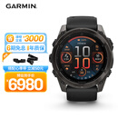 佳明（GARMIN）Fenix8旗舰黑-51mm飞耐时8户外运动手表心率跑步潜水滑雪