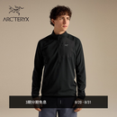 ARC'TERYX始祖鸟 DELTA 1/2 ZIP 男子 抓绒衫 Black/黑色 L