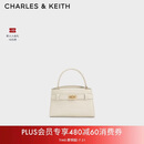 CHARLES&KEITH鳄鱼纹手提包斜挎婚包包女包生日礼物送女友CK2-50270880-1