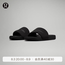 lululemon丨Restfeel™ Slide 男士拖鞋 *徽标款 LM9BC6S 黑/黑/黑 43