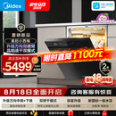 美的（Midea）【小西梅X7黑】新一级水效 洗碗机嵌入式150升以上 万向喷臂 105℃热风烘干 晶焰速干