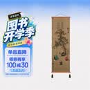 听琴图卷轴画布艺挂画客厅宽40cm长120cm（原图缩小）装饰画背景画工艺品