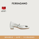 菲拉格慕（Ferragamo）女士新版Vara铭牌高跟鞋 0785428_1C _ 60 送女友