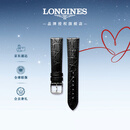 浪琴（LONGINES）时尚系列 男士牛皮革表带+精钢镀铑表扣L682122618