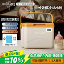 冰大师 ICEMASTER母乳保温箱户外食品保热背奶便携冷藏胰岛素疫苗冰块箱带温显5L