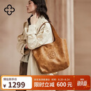 CASSILE【明星同款】卡思乐托特包女植鞣牛皮大容量单肩包生日礼物