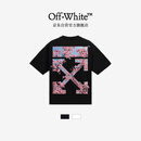 OFF-WHITE明星同款东岸落樱宽松短袖t恤圆领夏季2026新款上衣情侣 黑色 M