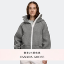加拿大鹅（Canada Goose）Chilliwack女士白标羊毛抓绒外套飞行员夹克 7102WW 9099 灰色 S