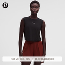 lululemon丨Jersey 女士训练平纹针织运动背心 *文字徽标 LW1GD5S 黑色 S /6