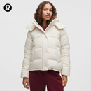 lululemon丨Wunder Puff™ 女士羽绒外套 防风拒水 LW4CO3S 浅象牙白 XS