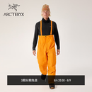 ARC'TERYX始祖鸟 RUSH BIB GORE-TEX 防水 男子 滑雪滑雪长裤 Blaze/明焰橙 S