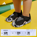 adidas婴童小浮艇ALTAVENTURE魔术贴包头凉鞋宝宝阿迪达斯轻运动   黑/白/浅灰   24
