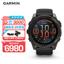 佳明（GARMIN）Fenix8旗舰黑-51mm飞耐时8户外运动手表心率跑步潜水滑雪