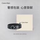 Calvin KleinJeans【七夕礼物】男士商务绅士休闲双面用ck字母金属扣腰带皮带
