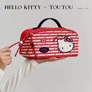 toutou2026新款hellokitty凯蒂猫化妆洗漱收纳手提包女孩闺蜜生日礼物