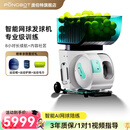 庞伯特网球训练器 小型便携式智能自动左右发球抛喂陪练网球发球机 PACE 青锋标准版
