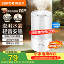 苏泊尔（SUPOR）加湿器小型落地净化器卧室办公桌面家用增湿器大容量雾化加湿器空调伴侣21B