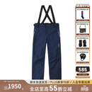 phenix菲尼克斯 国家队系列 男女单双板背带滑雪裤防寒保暖滑雪服背带裤 深海蓝 2XL