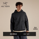 ARC'TERYX始祖鸟 COVERT PULLOVER HOODY 男子 抓绒衫 Black Heather/黑灰色 M