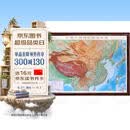 中华人民共和国地形图(立体四全开)2.28*1.68m