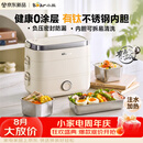 小熊（Bear）有钛加热饭盒 电热饭盒 热饭神器上班族多功能插电加热饭盒1.5L不锈钢双层三胆 DFH-E15Y6