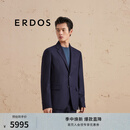 ERDOS 西装休闲干练商务优雅修身男西服外套 藏蓝 L 175/96A