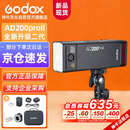 神牛AD200proII二代闪光灯外拍补光灯高速同步频闪便携摄影补光灯户外摄影灯【官方标配】