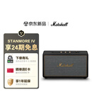 Marshall（马歇尔）STANMORE IV音箱4代 新品无线蓝牙家用重低音桌面音箱生日七夕礼物居家电脑音响 黑色