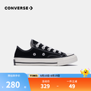 Converse匡威儿童帆布鞋低帮1970s经典款中大童春夏季新款男童女童鞋子 黑色（小童侧面无孔） 34 【建议脚长21cm】