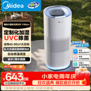 美的（Midea）【小蓝鲸PRO】无雾空气加湿器孕妇母婴幼儿落地卧室空调风扇清凉伴侣礼物SZK-1Y80pro鸿蒙智联
