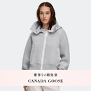 加拿大鹅（Canada Goose）Chilliwack女士白标羊毛抓绒外套飞行员夹克 7102WW 9309 花灰银桦色 M
