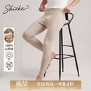 施喆（EZ SHI ZHE）高端精纺100%纯羊绒裤男加厚保暖裤防寒秋冬新款高腰秋裤打底裤女 【男士米驼】轻奢山羊绒 2XL 【高档礼盒】 建议【130斤一155斤】