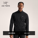 ARC'TERYX始祖鸟 KYANITE LIGHTWEIGHT JACKET 保暖 男子 抓绒衫 BLACK/黑色 L