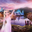 1日门票3人同行第3级别+三合一餐 hongkongdisneyland 3成人+三合一餐券