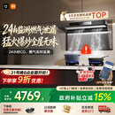 米家小米抽吸油烟机净烟机P2以旧换新上门安装家用欧式大吸力一级能效【定时燃气灶套装】免拆洗MJ06CY