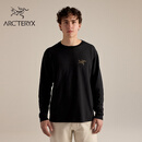 ARC'TERYX始祖鸟 KRAGG COTTON LS 男子 棉质长袖T恤 24K Black/黑色 M