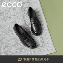 爱步（ECCO）七夕单鞋女 26年春季新款百搭休闲复古乐福鞋 都市维也纳231333 黑色23133301001 38 （建议拍大一码）