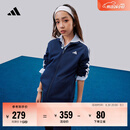 adidas男女儿童三条纹运动休闲套装青少年外套长裤秋季阿迪达斯
