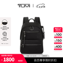 TUMI/途明Voyageur女士双肩背包休闲双肩背包七夕情人节礼物 黑色拼烟枪色/0196603DGM